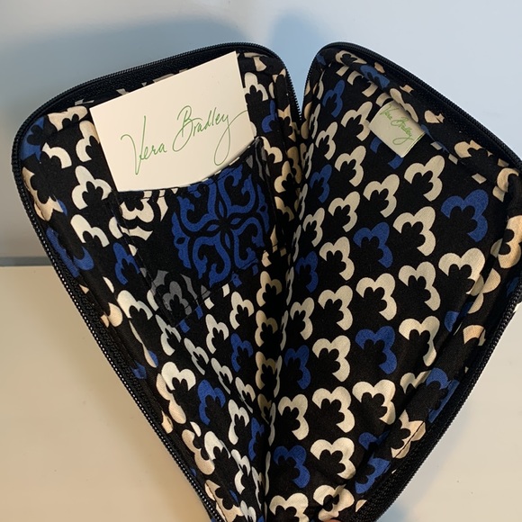 Vera Bradley E Reader Kindle Nintendo DS Sleeve Canterberry Cobalt RETIRED NWT - Picture 4 of 6